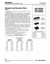 DataSheet MC145026 pdf